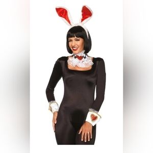 Leg Avenue Alice In Wonderland White Rabbit Costume Accessories Cosplay